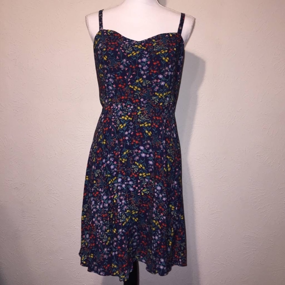 Summer Floral Spaghetti Strap Dress